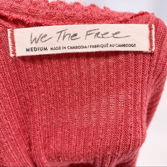 We The Free Ribbed Loose Fitting Swing Tank Top - Picture 8 of 8